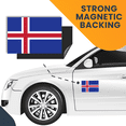 thumbnail image 7 of Magnet Me Up Iceland Icelandic Flag Vinyl Automotive Magnet Decal, 4x6 Inches, 7 of 7