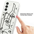 thumbnail image 6 of Feishell Case For Samsung S22 Cute Leopard Print Pattern Soft TPU Rubber Bumper Shockproof Anti-Scratch Slim Phone Cover Support Wireless Charging For Samsung Galaxy S22, Eye, 6 of 8