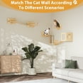 thumbnail image 7 of Waleaf 9 Piece Cat Wall Shelves for Indoor cats,Wall Mounted Cat Climber Set with House,Tunnel,Bridge,Steps,Scratcher,Bed, 7 of 7