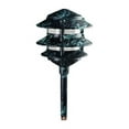 thumbnail image 2 of Dabmar Lighting LV102-B Cast Aluminum Three Tier Pagoda Light- Black, 2 of 4