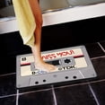 thumbnail image 3 of Nonslip Mat,Vintage Tape Printing Non Bathroom Mat Nonslip Pad Smooth Operation, 3 of 7
