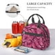 thumbnail image 5 of Fotbe Butterfly Bolsa de Almuerzo con Estampado, Lonchera Aislada, Contenedores de Comida Reutilizables Tipo Cooler a Prueba de Fugas, 5 of 7