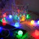 thumbnail image 2 of Cadena de luces para dormitorio, 20 luces LED enchufables, cadena de luces interiores para aula, jardín, fiesta, sala de estar, Color Pastel, 2 of 5