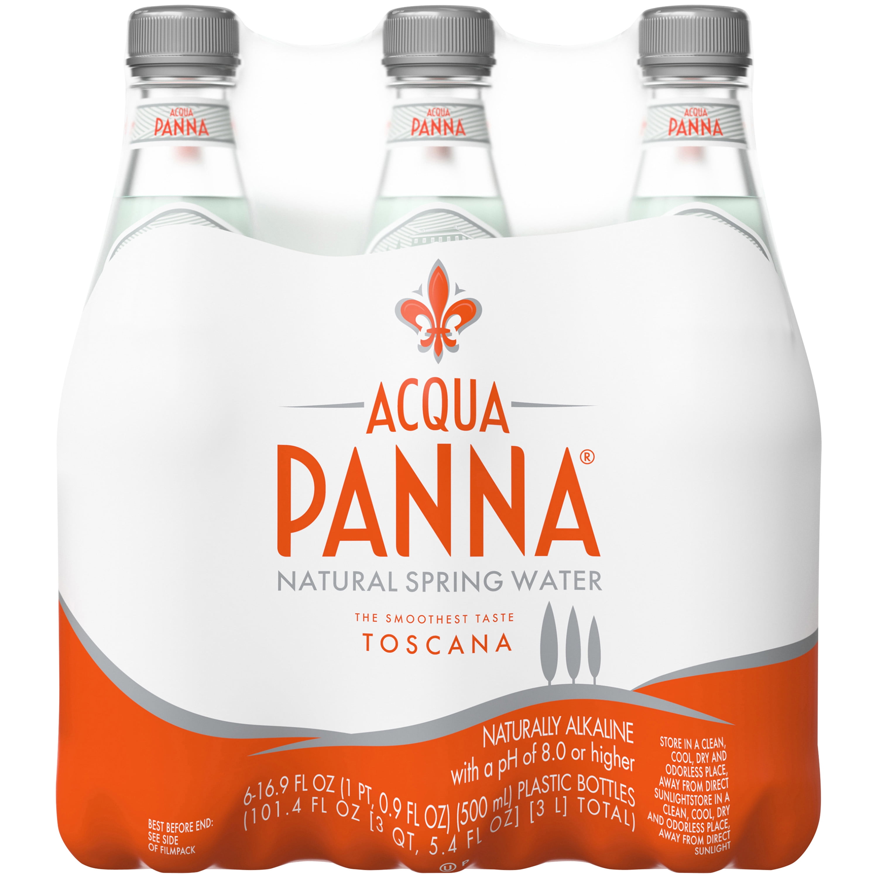 ACQUA PANNA Natural Spring Water 101.4 fl oz.