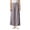 Grey, variant on Women's Ballet Dance Wide Leg Pants Elastic Waist Side Slit Loose Fit Elegant Practice Trousers,M