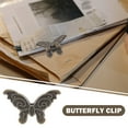 thumbnail image 2 of SHISUYAN 4pcs Office Binder Clips Butterfly Clips for Journals and Documents, 2 of 8