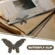 thumbnail image 2 of 4pcs Document Binder Clips Clips Clips Office Butterfly Journal Clip para oficina, 2 of 4