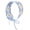 Blue, variant on Winter Knit Floral Headbands for Womens Crochet Turban Knitted Ear Warmer Head Wrap Vintage Hair Scarf