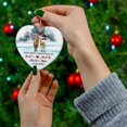 thumbnail image 4 of Customizaholic Personalized Christmas Ornaments, Couple Ornament, Just Married Gifts, Our First Christmas Married Ornament 2024, Engaged Gifts, Newly Wed Gifts For The Couple, 4 of 7