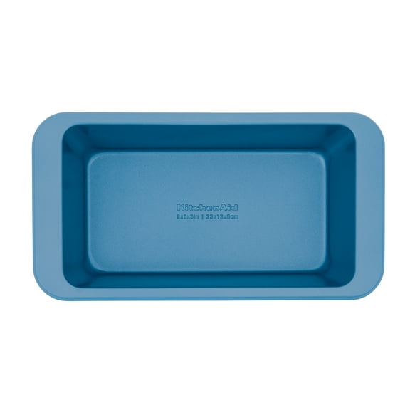 KitchenAid Nonstick Aluminized Steel Nonstick 9x5-inch Bread Loaf Pan, Blue Velvet