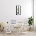 thumbnail image 2 of Stupell Cactus in Blue Ornate Vase Succulent Still Life, 10 x 24, Framed Wall Art - Multi-Color, 2 of 5