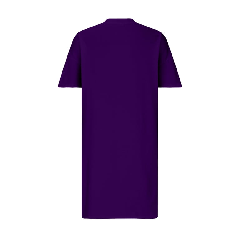 fitted lace wedding dress Black & Purple T-Shirt Dress. Street, Party or Lounge T-Shirt Dress. Streetstyle Dressing. WickedYo. 3XL main image 1