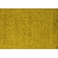 thumbnail image 1 of Ahgly Company Machine Washable Indoor Rectangle Oriental Yellow Industrial Area Rugs, 7' x 10', 1 of 4