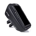 thumbnail image 1 of Bolsa para cuadro de bicicleta de montaña Yuarrent impermeables para sillín tubo gran capacidad Negro, 1 of 6