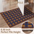 thumbnail image 2 of 2x3 Entryway Rug Bathroom Rugs for Front Door Bedroom Kitchen, Washable Vintage Print Carpet, Floor Mat with Non Slip Backing, 2 of 8