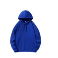 thumbnail image 1 of Pull en Coton Hip-Hop Printemps et Automne Col Rond Épaule Manches Longues Chemise Nue, 1 of 4