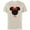Natural, variant on Disney Minnie Mouse Tía Aunt Red Bow Family Día de la Madre - Short Sleeve Cotton T-Shirt for Adults - Customized-White