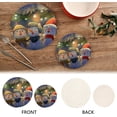 thumbnail image 4 of SKYSONIC Snowmen Cute Winter Pot Holders Trivets, 2 Pcs Heat Resistant Trivets,Cotton Thread Weave Mats for Hot Pads Pans Pot Bowl Teapot for Kitchen Decor, 4 of 7