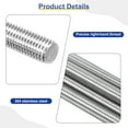 thumbnail image 3 of Uxcell 10Pack M5 x 140mm Fully Threaded Rod Right Hand Threads, 0.8 Thread Pitch, 3 of 6
