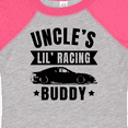 thumbnail image 4 of Inktastic Uncles Lil Racing Buddy Boys or Girls Baby Bodysuit, 4 of 5