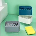 thumbnail image 3 of Dish Soap Dispenser with Sponge Holder - 2 in 1 Kitchen Detergent Dispenser, 3 of 3