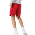 thumbnail image 2 of Hat and Beyond Men's Lightweight Brushed Fleece Elastic Sweat Shorts with Pockets, 2 of 6
