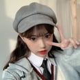 thumbnail image 4 of MESSUEN Beret Hats for Women Fall Hat Winter Hats for Women Winter Hats for Men Womens Winter Hats Womens Winter Hat Women's Hats Z Gray M, 4 of 4