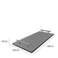 thumbnail image 4 of Tabla Gourmet para Carnes y Quesos Durex Furniture HPL Satin Stainless, 4 of 4