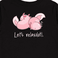 thumbnail image 4 of Inktastic Let's Relaxolotl with Cute Sleeping Axolotls Boys or Girls Long Sleeve Toddler T-Shirt, 4 of 5