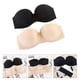 thumbnail image 5 of KAKOWELY 2 piezas de lencería para el pecho, ropa interior encantadora de una pieza (negro, complexión, C), 5 of 5