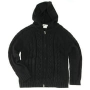 Faded Glory - Women's Hooded Cable Knit Sweater