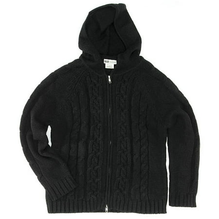 Faded Glory - Women's Hooded Cable Knit Sweater