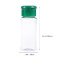 thumbnail image 3 of Green PET Plastic Seasoning Bottles with Rotating Lid for Spice Storage and BBQ Use 10pcs, 3 of 3