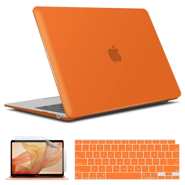 Ibenzer Compatible Con El Nuevo Macbook Air De 13 Pulgadas 2022 2021 2020 M1 A2337 A2179 A1932 Estuche Rígido Y Cubierta De Teclado Y Película De Pantalla Para Mac Air 13 Con Touch Id (2018-2022) Nara