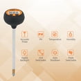 thumbnail image 4 of SMART SENSOR PH328 Digital Backlight Soil Tester 3 in 1 PH/ Moisture/ Temperature Multifunction Portable Soil PH Test Probe Temp Humidity Meter for Agriculture Seedling Garden Planting Greenhouse, 4 of 8