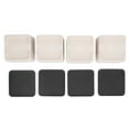 thumbnail image 3 of Heavy Duty Bed Risers, Rubber Stackable Antiskid Furniture Risers  For Sofa, 3 of 8