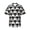Hawaiian shirts-29, variant on Penguin Seamless Pattern Fabric Men's 3d Print Casual Button Down Shirts, Novelty Hawaiian Short Sleeves 3xl
