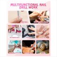 thumbnail image 4 of Taladro de Uñas Taladro de Uñas Portátil Recargable con Kit de Brocas para Uñas Acrílicas Eliminación de Pulido de Gel para el Hogar, 4 of 9