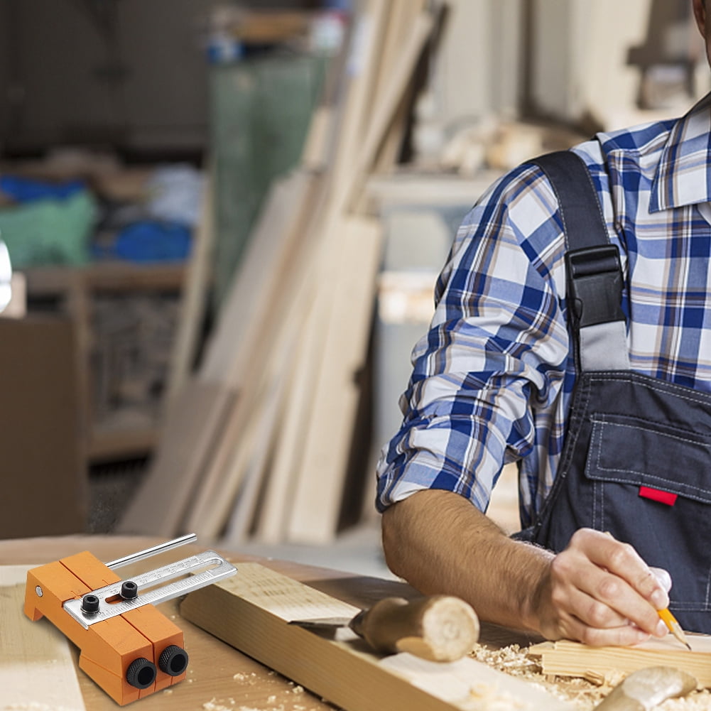 Woodworking Pocket Hole Jig Kit Angle Drill Guide