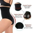 thumbnail image 4 of Lilvigor High-waist Tummy Control Shapewear with Silicone Anti-slip band for Women Plus Size Body Shaper Shorts, 4 of 7