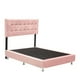 thumbnail image 3 of Base de Cama Individual con Cabecera Catania Dicasa Rosa, 3 of 8