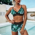 thumbnail image 2 of Xmyrz Women Swimsuits Sets 2 Piece Stylish Cute Bikini Lightweight Surfing Print Softable Bathing Suits Classic Tankinis, 2 of 9