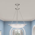 thumbnail image 2 of Livex Lighting Newburgh Pendant in Brushed Nickel, 2 of 10