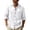 White, variant on Men's Polo Shirts,Linen Vintage Inspired Long Sleeve Top,Smart Casual & Preppy Style | Mens Shirts Long Sleeve
