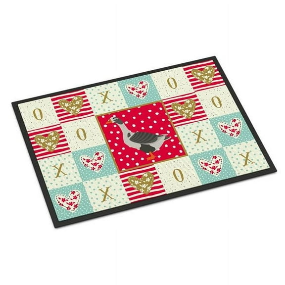 West of England Goose Love Door Mat