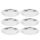 thumbnail image 3 of GOOHOCHY 6 posavasos de acero inoxidable para botellas de vino, antiescaldaduras, para mesa de comedor, 3 of 8