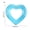 Blue Love 90, variant on Heart Inflatable Pool Float Ring, PVC Love Swim Tube for Summer Beach Pool Party