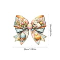 thumbnail image 3 of DefiDgd Easter Decorations,Wooden Painted Bunny Egg Wreaths for Front Door Sign,Home Spring Window Porch Mantel Farmhouse Indoor Party Decor(A), 3 of 6