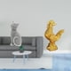 thumbnail image 2 of Estatua de gato, figura de escritorio, escultura de pollo, adorno de animal de resina, líneas modernas y elegantes, adecuada para decoración del hogar, 2 of 8