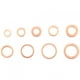 thumbnail image 5 of Junta De Arandela De Cobre De 200 Uds, Combinación De Anillo De Sellado De Aceite Plano, Juego Surtido De Arandelas Planas, 5 of 7